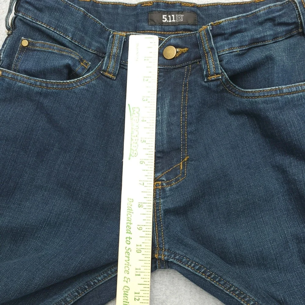 5.11‎ Tactical Jeans Mens 30x30 Blue Medium Wash Straight Denim Workwear